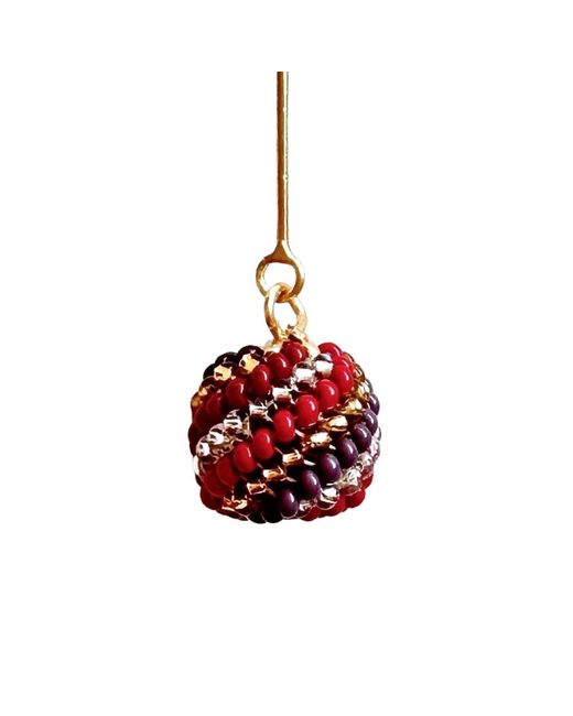 Iliana Arrazola Metallic Magic Ball Earrings
