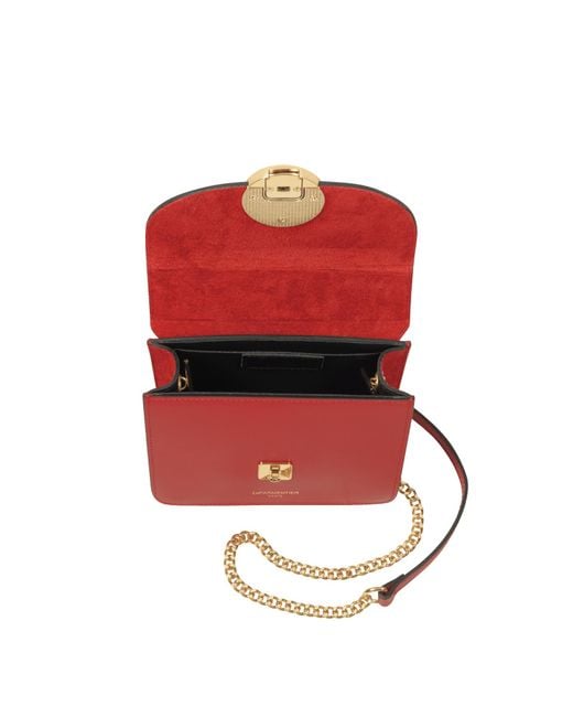 Le Parmentier Red New Ondina Mini Shoulder Bag