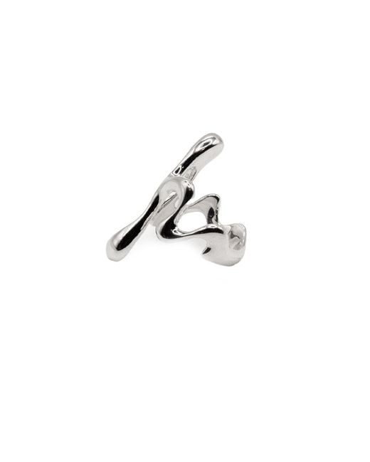 Luna Delphine White Surge Ring