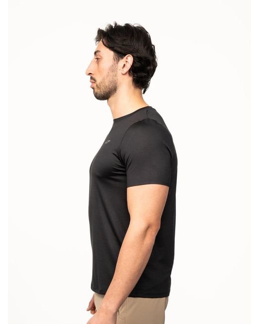Saved Lab Black Performance Tee for men