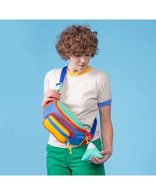 Mokuyobi Blue Snacktime Fanny Pack Sling