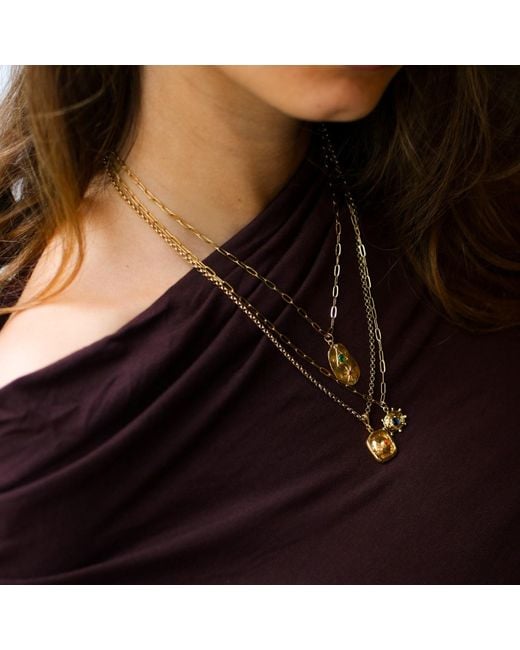 Kybele Studio Metallic Talisman Necklace