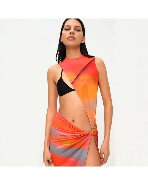Khéla the Label Red Hot Streak Dress