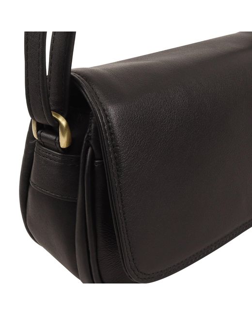 Lloyd Baker Black Amritsar Leather Crossbody Bag