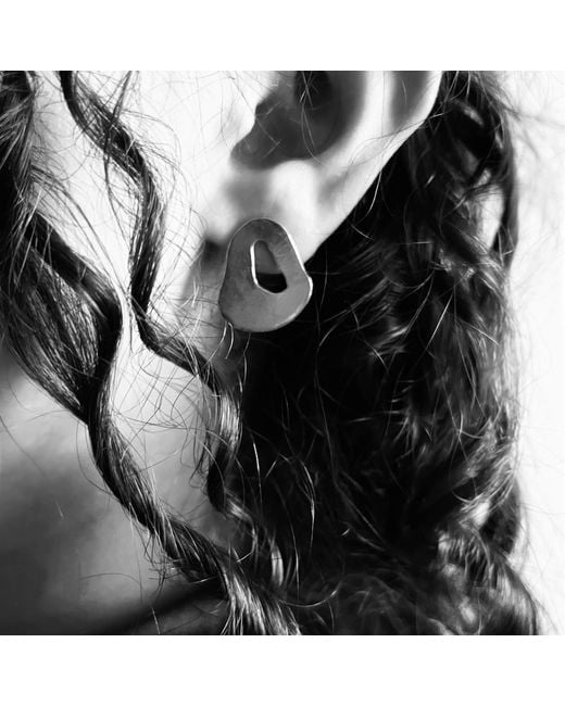 Bio-Trimmings Metallic Behring Earrings