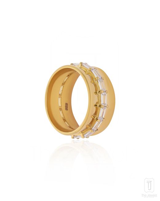 The Jewelz White Flesh & Band Ring