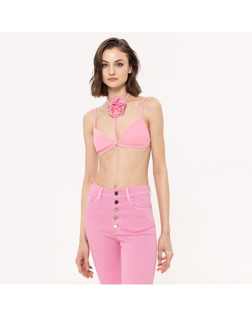 Nissa Spaghetti Straps Top Pink