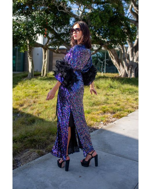 Jennafer Grace Black Marlene Wrap Dress