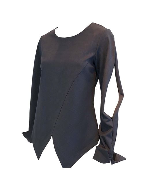 SNIDER Blue Roosevelt Top