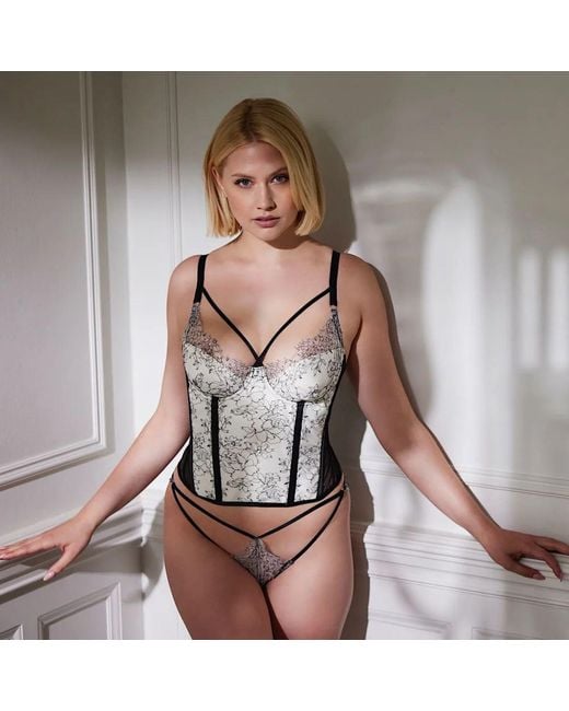 Voller the Corset Company Limited Multicolor Anastasia Overbust Corset