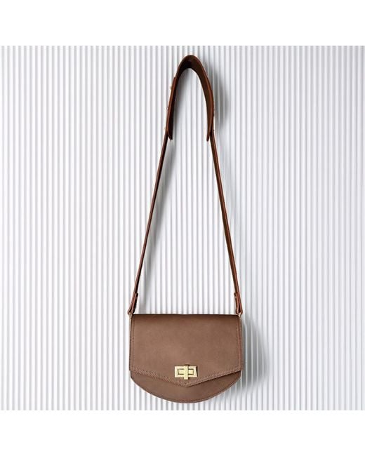Deanog Brown Crossbody Bag Xaya Moss