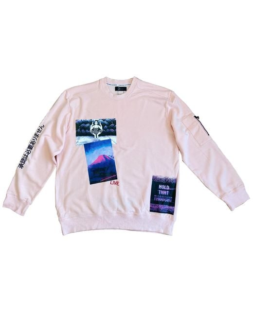 Quillattire Blue Bamboo 'Error' Sweatshirt for men