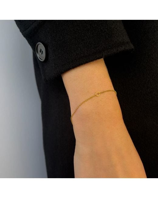 Tory Long Metallic The Circle Bracelet