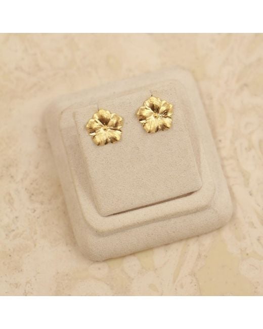 Agora Jewellery Metallic Bavella Mini Earrings