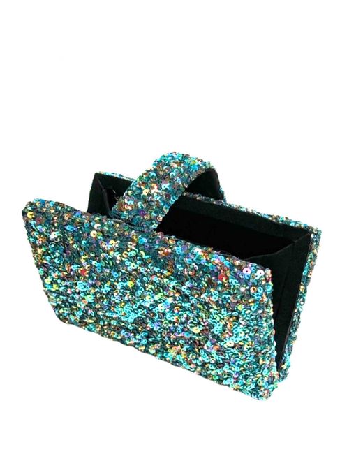 Simitri Blue Prism Kitsch Clutch