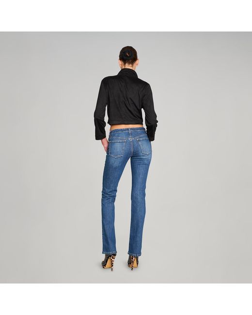 Love and Nostalgia Blue Killer Low Rise Bootleg Jean