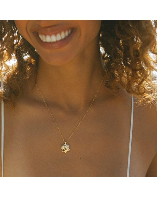 Martina Rozenberg Smira Jewelry Metallic Orbit Pendant