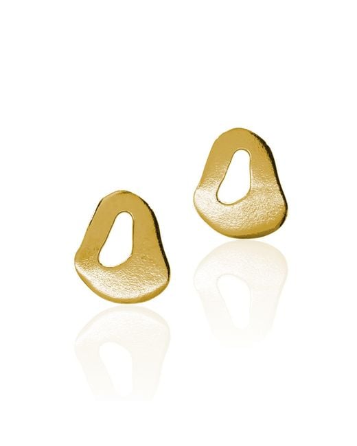 Bio-Trimmings Metallic Behring Earrings