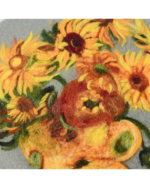 Heartfelt Layers Metallic Van Gogh Sunflowers