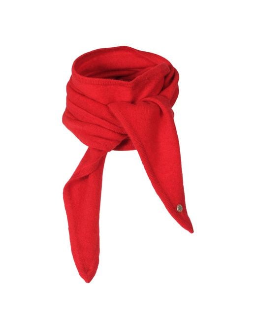 tirillm Red Ayla Small Neck Scarf