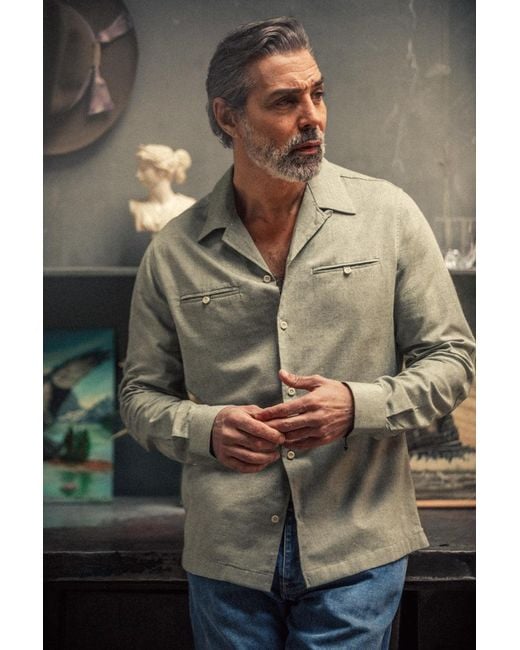 &SONS Trading Co Green Fender Shirt Seagrass for men
