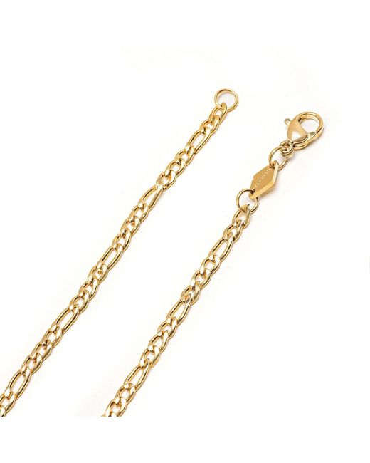 Nialaya Metallic Figaro Chain for men