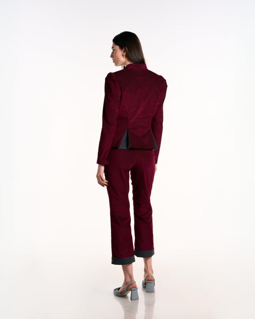 Mood Swings Purple Mulled Wine Blazer