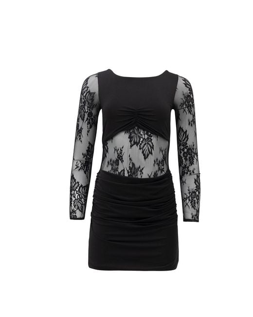 Forever Young the label Black Valerie Mini Lace Dress