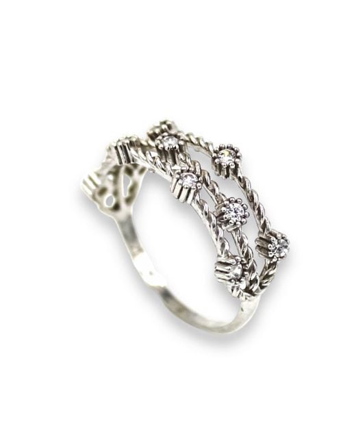 1610Istanbul Metallic Istanbulite Night Ring