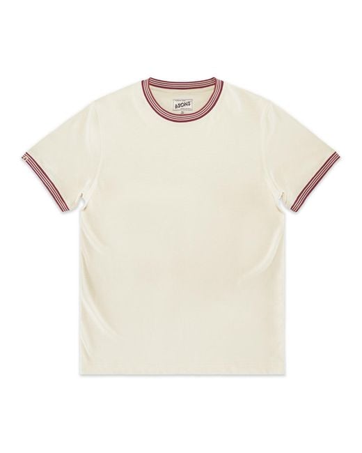 &SONS Trading Co Natural Neutrals Fontana T-Shirt Raw for men