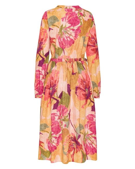 GROBUND Pink Agnete Dress