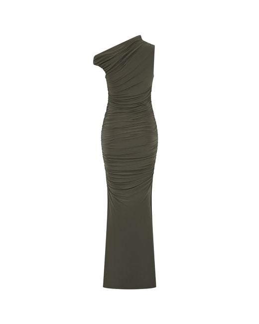Celestine & Mae Green Dahlia Maxi Dress