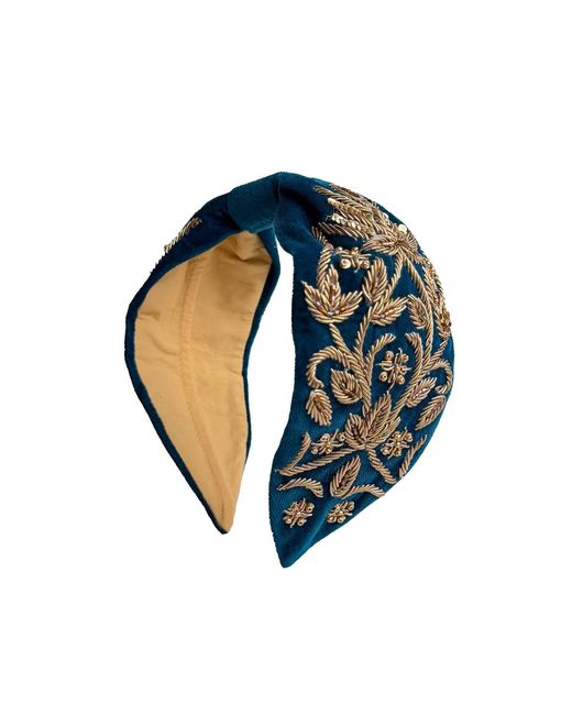 VETKA Blue Velvet Headband