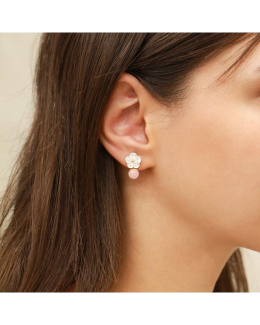 Agora Jewellery Metallic Cleito Bonbon Earrings