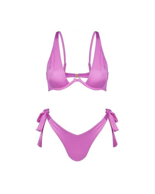 Cherina Beachwear Llc Pink Ella Bikini