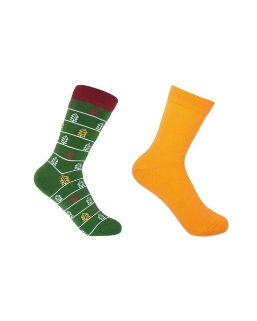 Peper Harow - Made in England Green Christmas Tree & Classic Socks Bundle