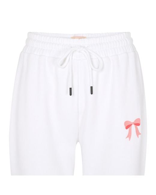 Love Letters X White I Love Bows Sweatpants