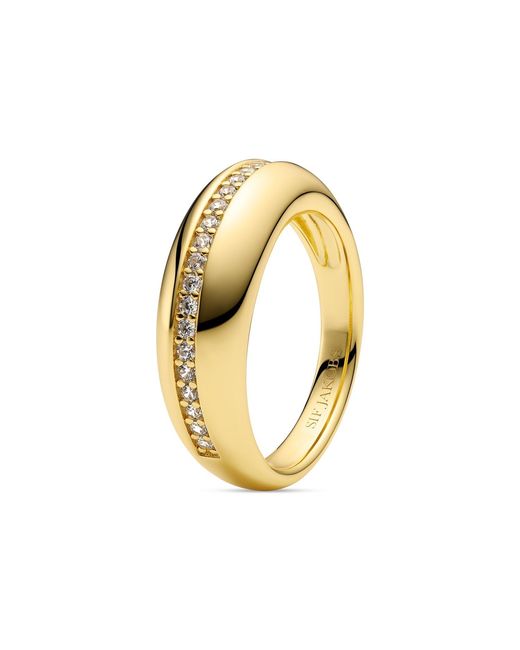 Sif Jakobs Jewellery Metallic Ring Palermo Plated