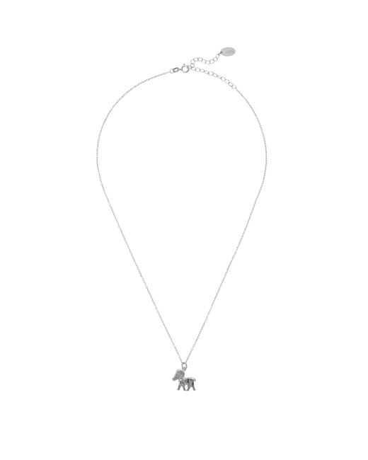Latelita London Metallic Zodiac Star Sign Necklace Aries
