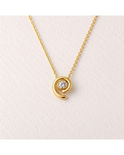 Lily Flo Jewellery Metallic Where I Was Headed All Along Diamond Necklace
