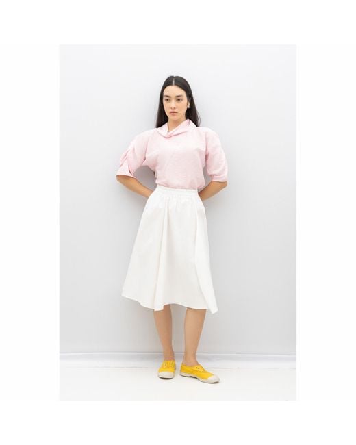 Bianca Popp White Tulip Skirt