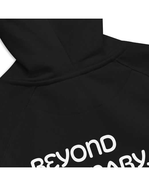 Anchor and Crew Black Beyond Ordinary Creative Standard Organic Cotton Hoodie