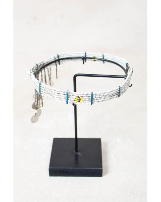 Botanical Boys Black Kenya Maasai Beaded Necklace