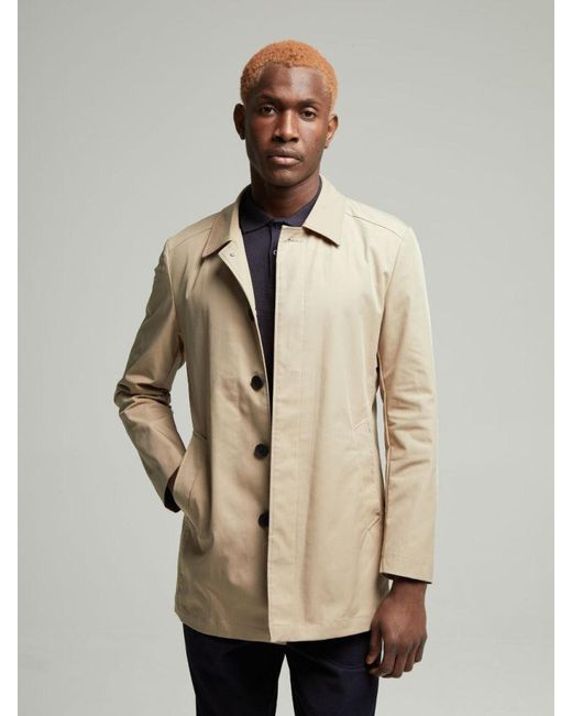 Guards London Brown Neutrals Wentworth Travel Raincoat for men