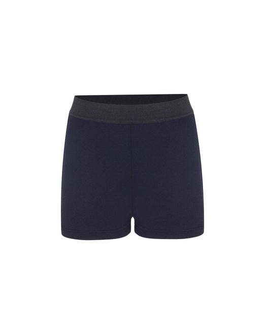No'design Blue Iris Mini Shorts