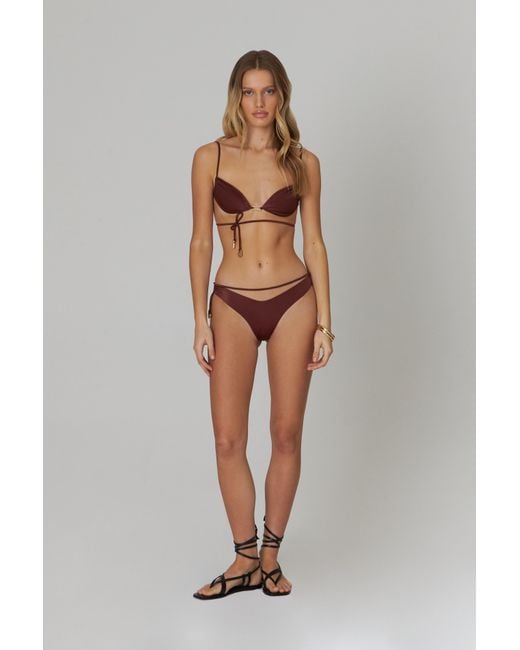 Bianca Resortwear Purple Lulu Swim Bottom