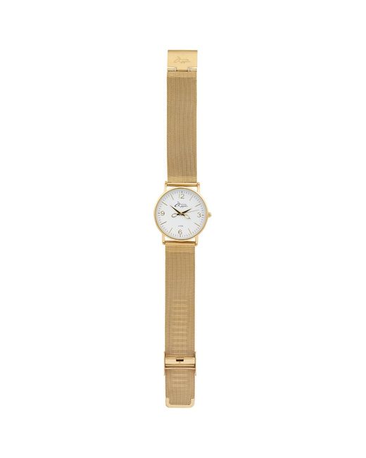 Bermuda Watch Company Metallic Annie Apple Alore Mesh Hairdresser Scissor Hands Watch