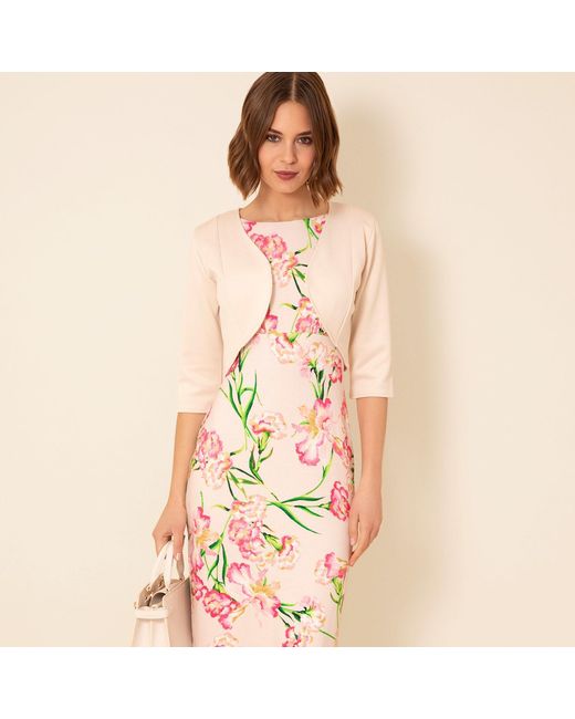 Alie Street London Natural Neutrals Freya Bolero Nude Blush