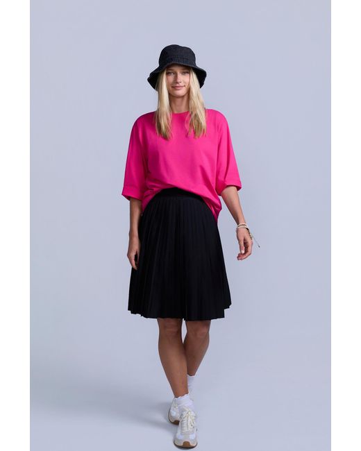 Rave on Trend Pink Oversized Essential Tee