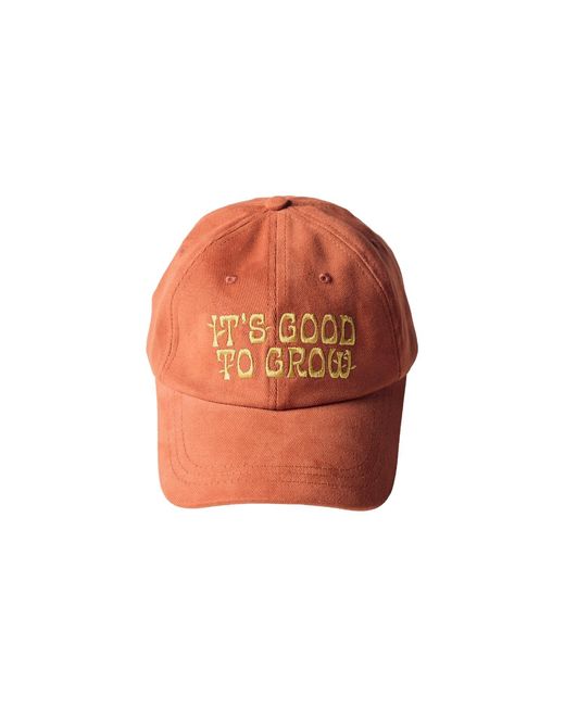 Uskees Orange Knowledge Cap for men